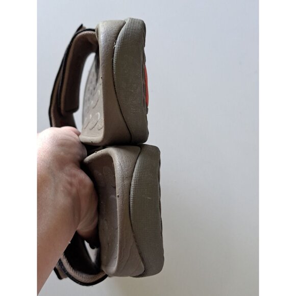 Vionic Kiwi Women's Motion  Orthotic Slide Sandals Size 9 Tan Adjust Hook  Loop - Picture 5 of 13